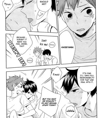 [Elevatordog (Uniunio)] Dakedo, Baby (But, Baby) – Haikyuu!! dj [Eng] – Gay Manga sex 6