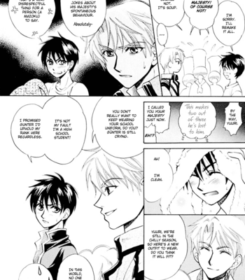 [Marumabon V] Miracle of Contact – Kyou Kara Maou! dj [Eng] – Gay Manga sex 4