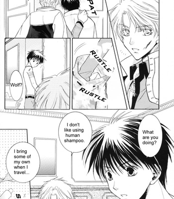 [Gold Panther/ AMASAKI Yumiko] Biyaku | Aphrodisiac – Kyou Kara Maou! dj [Eng] – Gay Manga sex 5