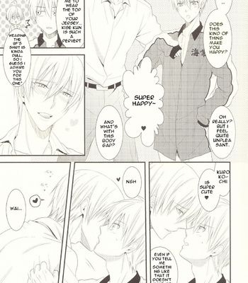 [Kitei (Naoki)] Naisho Banashi – Kuroko no Basuke dj [Eng] – Gay Manga sex 2