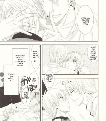 [Kitei (Naoki)] Naisho Banashi – Kuroko no Basuke dj [Eng] – Gay Manga sex 20