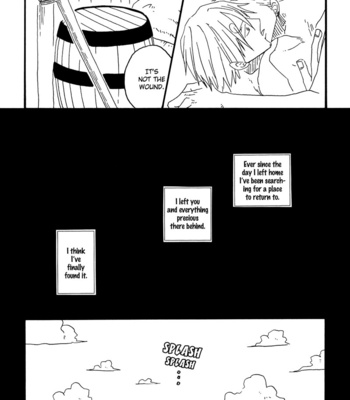 [MAGEE:B/ YAGAMI Aki] Hoshi no Kaeru Basho | The Place Where Stars Return – One Piece dj [Eng] – Gay Manga sex 78