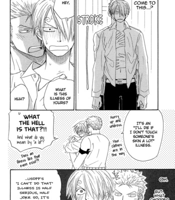 [139 (Natsume Isaku)] The Illness Starts from the Heart – One Piece dj [Eng] – Gay Manga sex 2