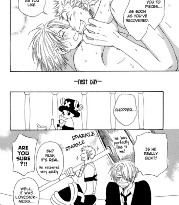 [139 (Natsume Isaku)] The Illness Starts from the Heart – One Piece dj [Eng] – Gay Manga sex 8
