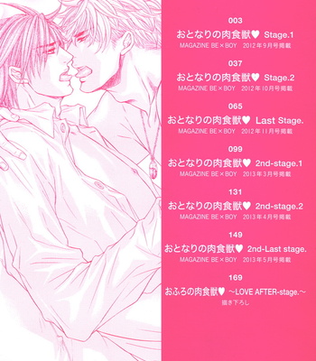 [HIGASHINO You] Otonari no Nikushokujuu | The Carnivorous Neighbor [Eng] – Gay Manga sex 10