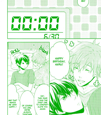 [Sansyokusabo/ Tamagawa Uta] Birthday 0630 – Free! dj [Eng] – Gay Manga sex 23