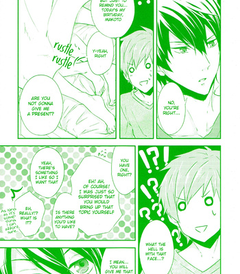 [Sansyokusabo/ Tamagawa Uta] Birthday 0630 – Free! dj [Eng] – Gay Manga sex 26