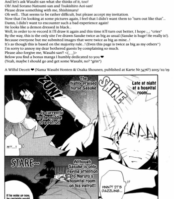 [Shishimaru] Koi no Wana – Naruto dj [Eng] – Gay Manga sex 5