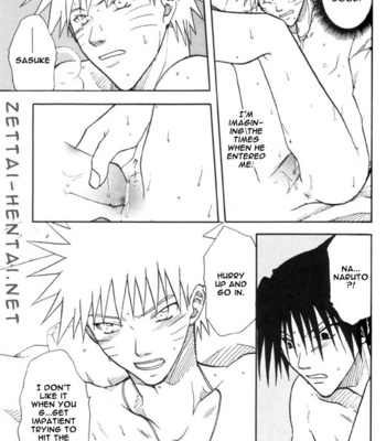 [Shishimaru] SasuNaru Tokuhon – Naruto dj [Eng] – Gay Manga sex 14