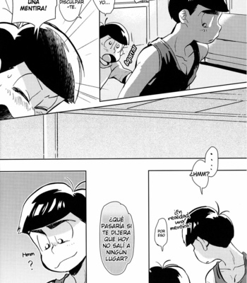 [ChikaChika – Cikarin] Mitsu iro no himitsu – Osomatsu-san dj [Español] – Gay Manga sex 23