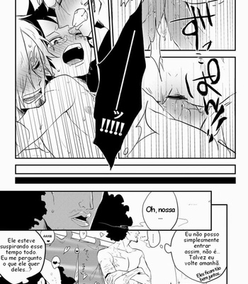 [Kokoronashi K (Moke)] One Piece dj – Monster Trio In The Bath [Pt-Br] – Gay Manga sex 27