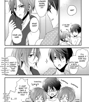 [Dolce Einsatz (Tomoe Kiko)] Sunege mo Aishite | I Love Your Leg Hair Too! -Free! dj [Eng] – Gay Manga sex 18