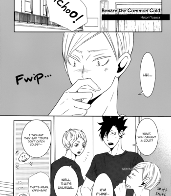 Gay Manga - [Orange Caramel (Hatori Yuzuca)] Kaze ni Goyoujin – Haikyuu!! dj [Eng] – Gay Manga