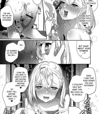 [Hagiyoshi] Hitozuma♂ Gogo no Sakusei Ajimi Special – A Wife♂’s Afternoon Cum-Tasting Special [Eng] – Gay Manga sex 8