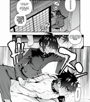 [Otosan no Kurorekishi (Maemukina Do M)] Wanwan o Gifu-san 3 [Eng] – Gay Manga sex 16