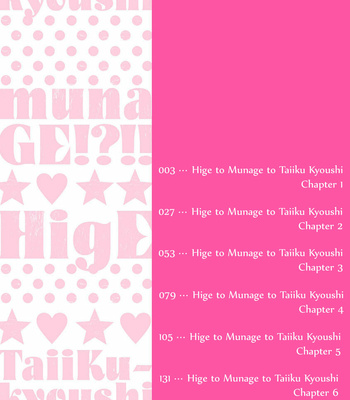 [MADARA Mada] Hige to Munage no Taiikukyoushi (update c.3) [Eng] – Gay Manga sex 7