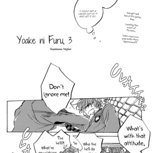 [HAYAKAWA Nojiko] Yoake ni Furu (update c.9) [Eng] – Gay Manga sex 54
