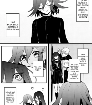 Gay Manga - [Little Kinu Tsuki (Yamai)] Kokichi’s Girlfriend – New Danganronpa V3 dj [Eng] (incomplete) – Gay Manga