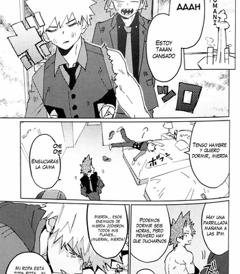 [SCO.LABO (shoco)] Futarikiri no Dance Party – Boku no Hero Academia dj [Esp] – Gay Manga sex 16
