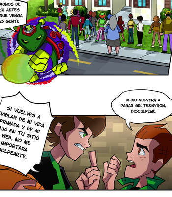 Gay Manga - [Kikuharu Nakamura] Ben-Baby Short Comic (3) – Ben 10 x Rook [Esp] – Gay Manga