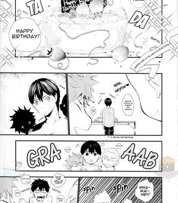 [Bonta Ooki] Kageyama-kun tanjoubiomedetou hon – Haikyuu!! dj [Eng] – Gay Manga sex 5