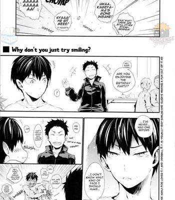 [Bonta Ooki] Kageyama-kun tanjoubiomedetou hon – Haikyuu!! dj [Eng] – Gay Manga sex 9