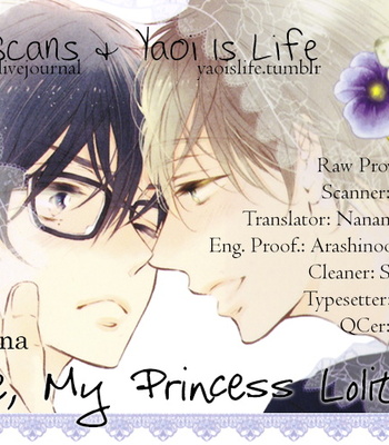 [KONJIKI Runa] Sayonara Boku no Princess Lolita (update c.5+6) [Eng] – Gay Manga thumbnail 001