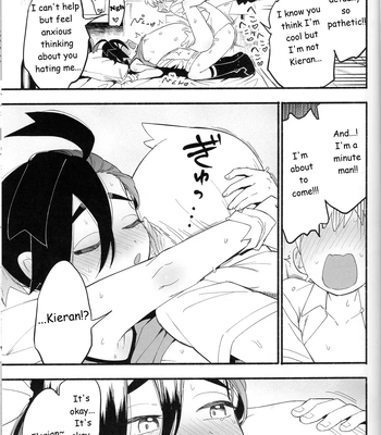 [Udon no hoshi/ saikyō don ] The protagonist is a very fond friend, rival, and lover, and they have a lovey-dovey sex session [Eng] – Gay Manga sex 14