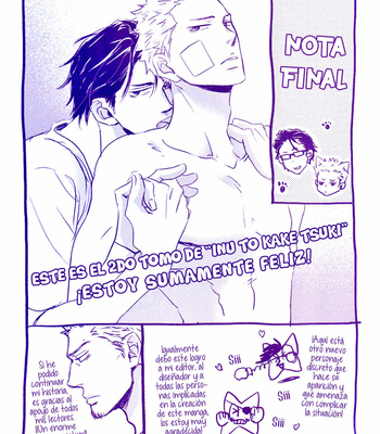 [Unohana] Inu to Kake Tsuki – Volume 2 [Esp] – Gay Manga sex 206