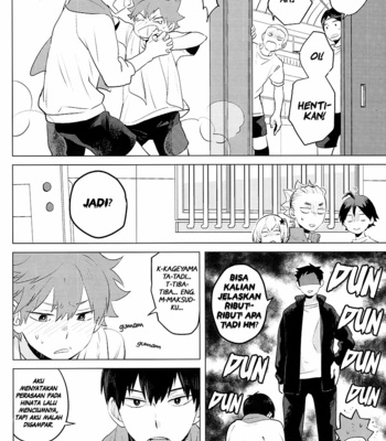 [Tamagoya (Koshianko)] Kageyama-kun wa Uchuujin desu ka – Haikyuu!! dj [Indonesian] – Gay Manga sex 14