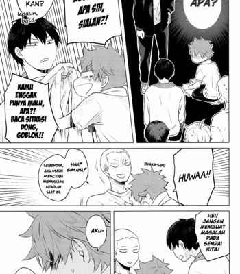 [Tamagoya (Koshianko)] Kageyama-kun wa Uchuujin desu ka – Haikyuu!! dj [Indonesian] – Gay Manga sex 15