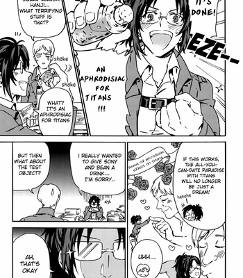 [Kometubu (Rittiri)] Love Potion – Shingeki no Kyojin dj [Eng] – Gay Manga sex 5