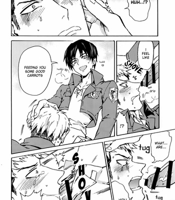 [Kometubu (Rittiri)] Love Potion – Shingeki no Kyojin dj [Eng] – Gay Manga sex 16