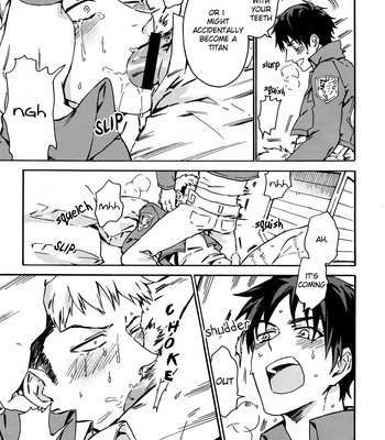 [Kometubu (Rittiri)] Love Potion – Shingeki no Kyojin dj [Eng] – Gay Manga sex 17