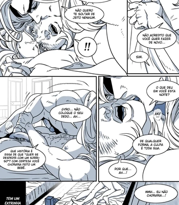 [Marion] JoJo’s Bizarre Adventure dj – Words unspoken & Sweet nothings [PT-BR] – Gay Manga sex 27