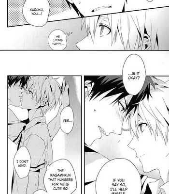 [INUMOG] Kuroko no Basuke dj – Tabete Shimaitai [Eng] – Gay Manga sex 9