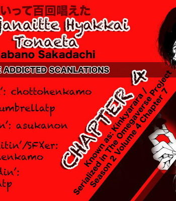 [KABANO Sakadachi] Sukijanaitte Hyakkai Tonaeta [Eng] – Gay Manga sex 91