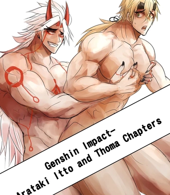 Gay Manga - [Hai manga] Thoma & Itto Beach Chapter 2 – Genshin Impact dj [Eng, CN] – Gay Manga