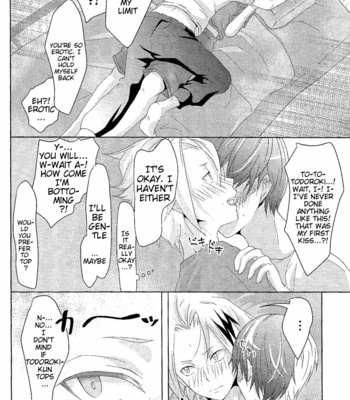 [Marushiru (AKITO)] T shōnen to K shōnen no XXXX – Boku no Hero Academia dj [ENG] – Gay Manga sex 13