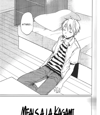 [Uncomura/ Unkopu] Kagami Meshi – Kuroko no Basket dj [Eng] – Gay Manga sex 7
