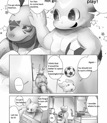 [Urusai Kokuen (Ekataraf , Hatake)] TF Growth Monsters – Digimon dj [Eng] – Gay Manga sex 6