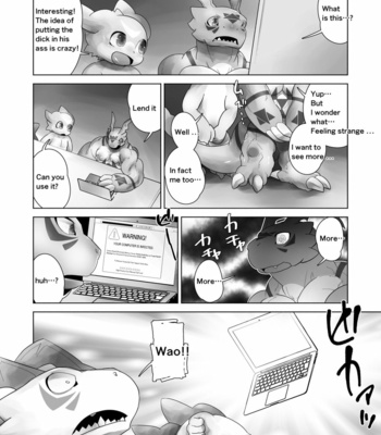 [Urusai Kokuen (Ekataraf , Hatake)] TF Growth Monsters – Digimon dj [Eng] – Gay Manga sex 8