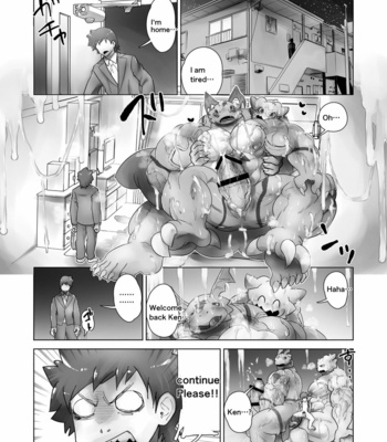 [Urusai Kokuen (Ekataraf , Hatake)] TF Growth Monsters – Digimon dj [Eng] – Gay Manga sex 16