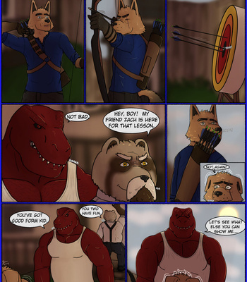 [RosyCoyote] Archery lesson [Eng] – Gay Manga sex 2