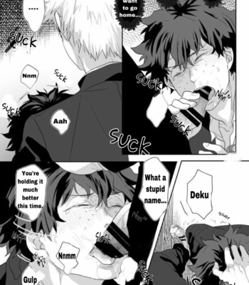 [Uso Pyon (Teri-chan Mi)] Hidoi yo Kacchan – Boku no Hero Academia dj [Eng] – Gay Manga sex 14