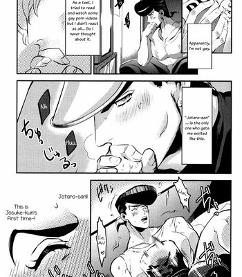 [Tazawa] Wait a minute, Jotaro-san!! 2 – JoJo dj [Eng] – Gay Manga sex 2