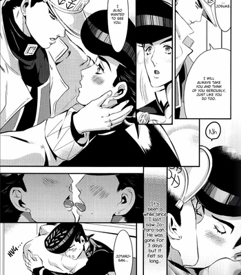 [Tazawa] Wait a minute, Jotaro-san!! 2 – JoJo dj [Eng] – Gay Manga sex 12