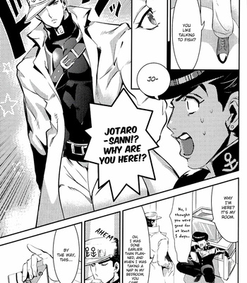 [Tazawa] Wait a minute, Jotaro-san!! 2 – JoJo dj [Eng] – Gay Manga sex 10
