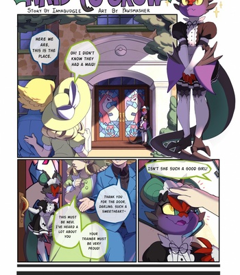 [PawSmasher] Maid to Grow – Pokemon dj [Eng] – Gay Manga thumbnail 001