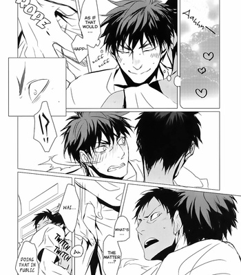[Kiminama/ Rokuro] Kuroko no Basuke dj – Chikan Densha (Molester Train) [Eng] – Gay Manga sex 11